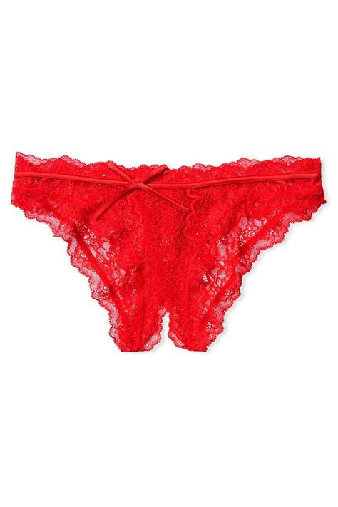 panties at victoria secret|Victoria's Secret Lace Crotchless Thong Knickers .